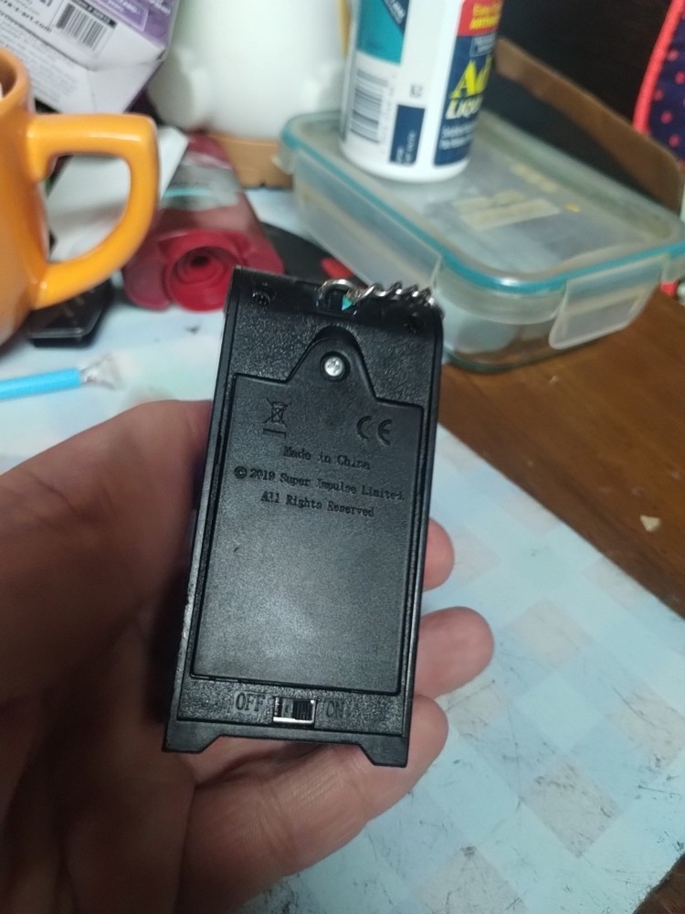 Pole Position Tiny Arcade Game Retro Mini Electronic Keychain