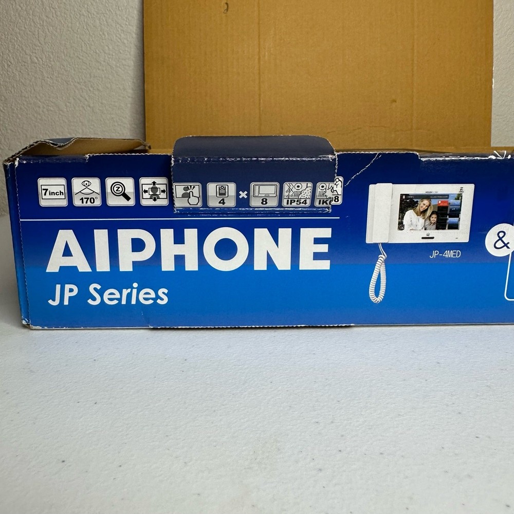 Aiphone JPS-4AEDF 7" Touchscreen Flush Video Intercom New Open Box