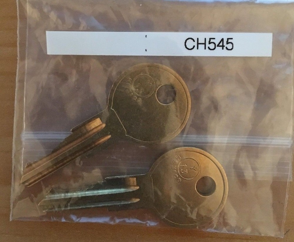 545CH  2 NEW KEYS FOR TOOL BOX KEY CODE 545CH