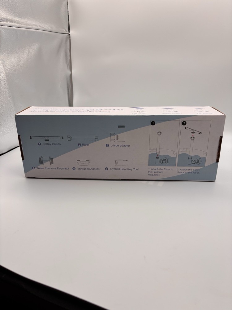 Waterfall Pool Fountain with flexible adjustment