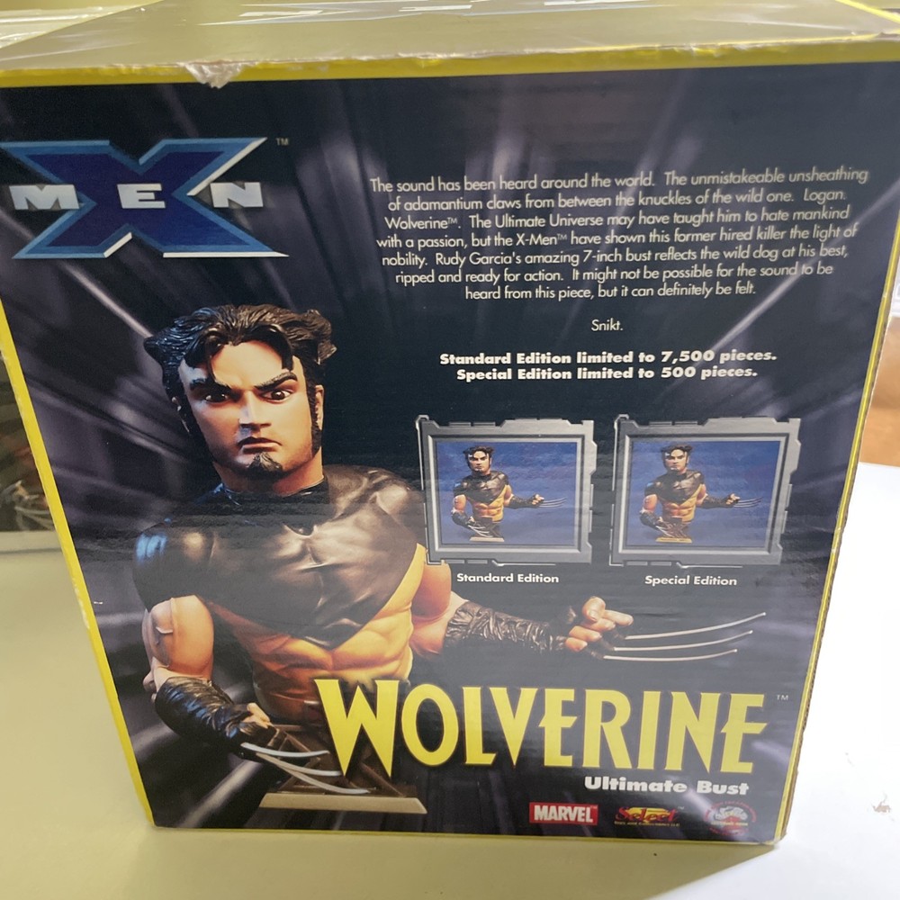 X-MEN WOLVERINE collectible ULTIMATE BUST STATUE model MARVEL DIAMOND SELECT