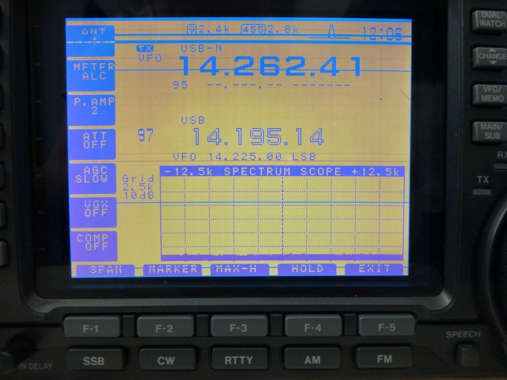 Nice, Working Icom IC-756 Transceiver with Computer Mod, Microphone and Papers