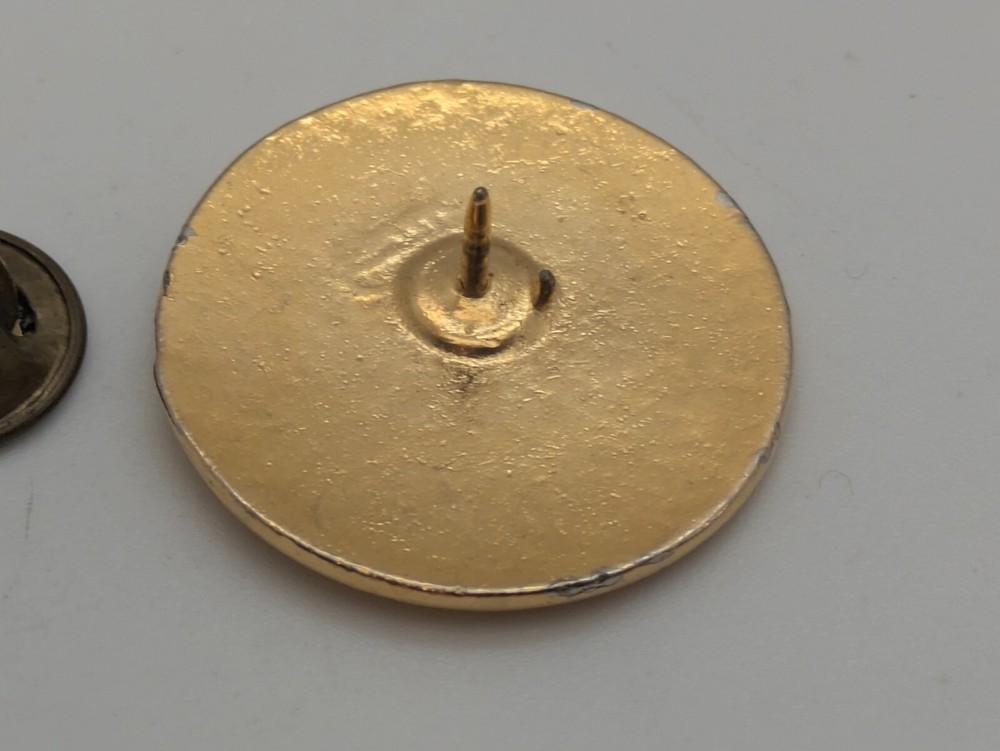 American Flag Round Lapel Pin