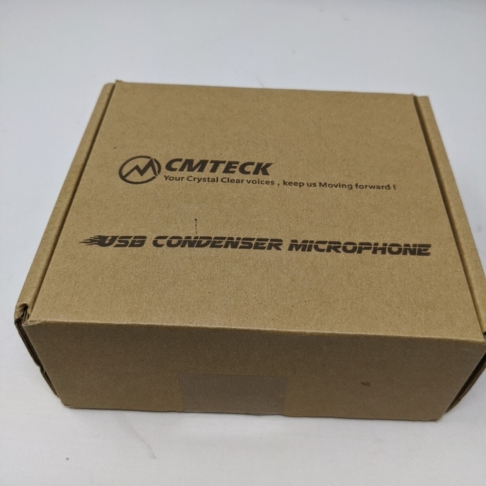 CMTECK Conference USB Microphone Computer Desktop Mic w/ Mute LED Plug & Play