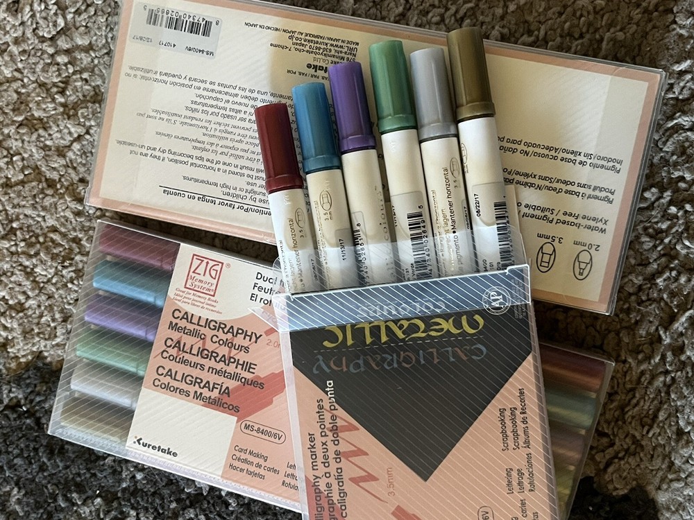 Zig Memory System Writer Metallic Colours 2.0 mm/3.5 mm