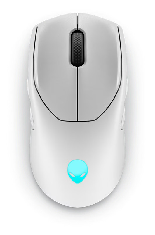 NEW Alienware Tri-Mode AW720M Wireless Gaming Mouse, Optical Sensor, Lunar Light
