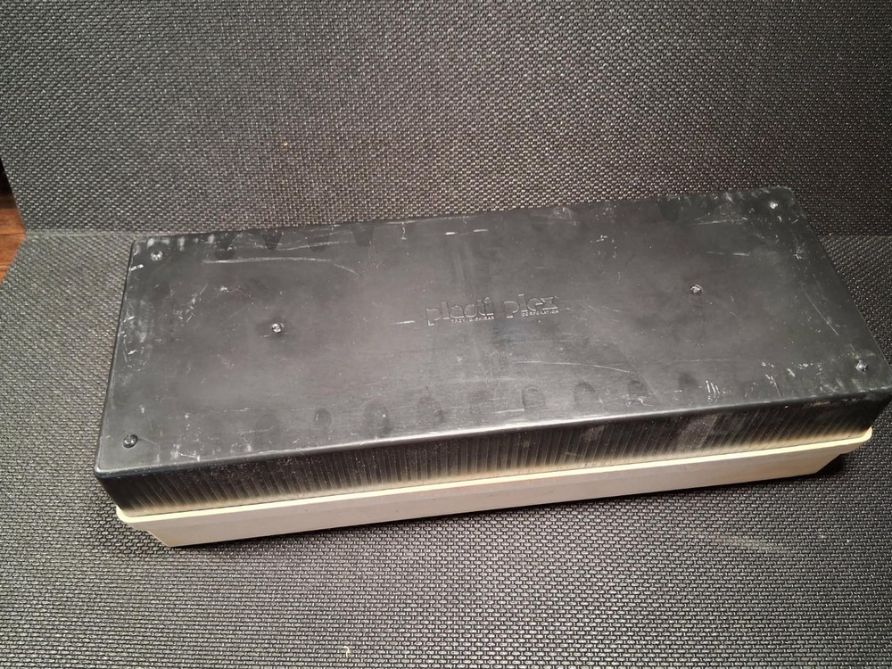 CASSETTE STORAGE CASE with Empty Cassette Cases Random Brands G C Plasti Plex