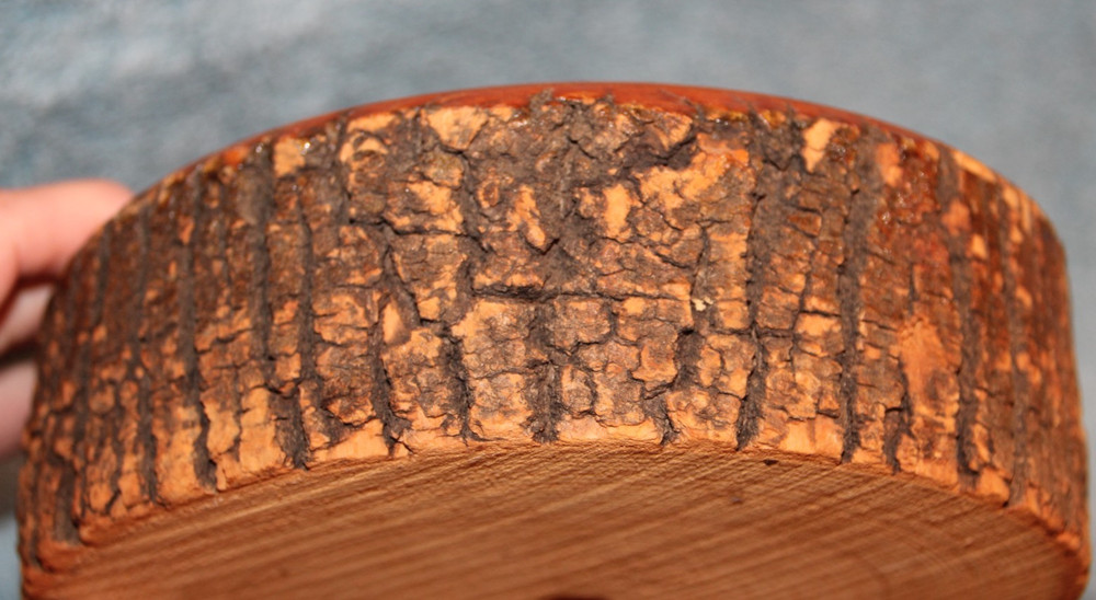 Vintage Mid Century Nutcracker Rustic Wood Bowl Set