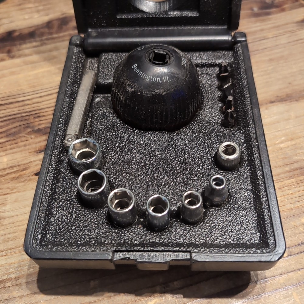 Vintage Creative Tools Easydriver Ratchet Tool System Set ~ Complete