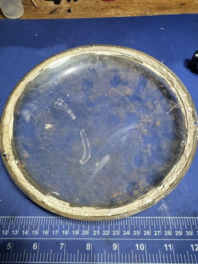 Convex Glass With Brass Bezel Barometer