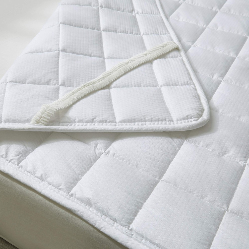 Queen Size Mattress Pad Protector Topper - Microfiber Breathable Cover with E...