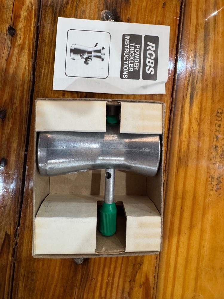 RCBS Powder Trickler NOS Reloading equiptment