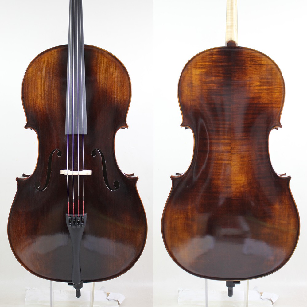 Best Model ! A Stradivari Style Cello 3/4 Size, Deep Tone #8257