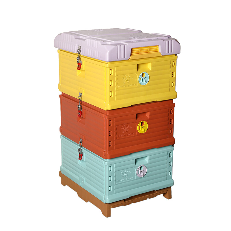 3 Layer Bee hive Plastic Insulated Beehives Waterproof Thermo Beekeeping Boxes