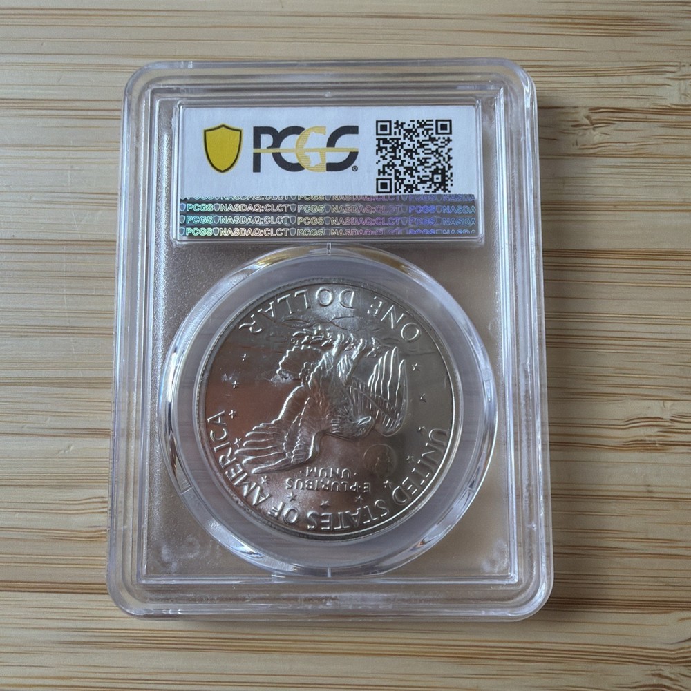 1972 S $1 Silver Ike Eisenhower Dollar PCGS MS67