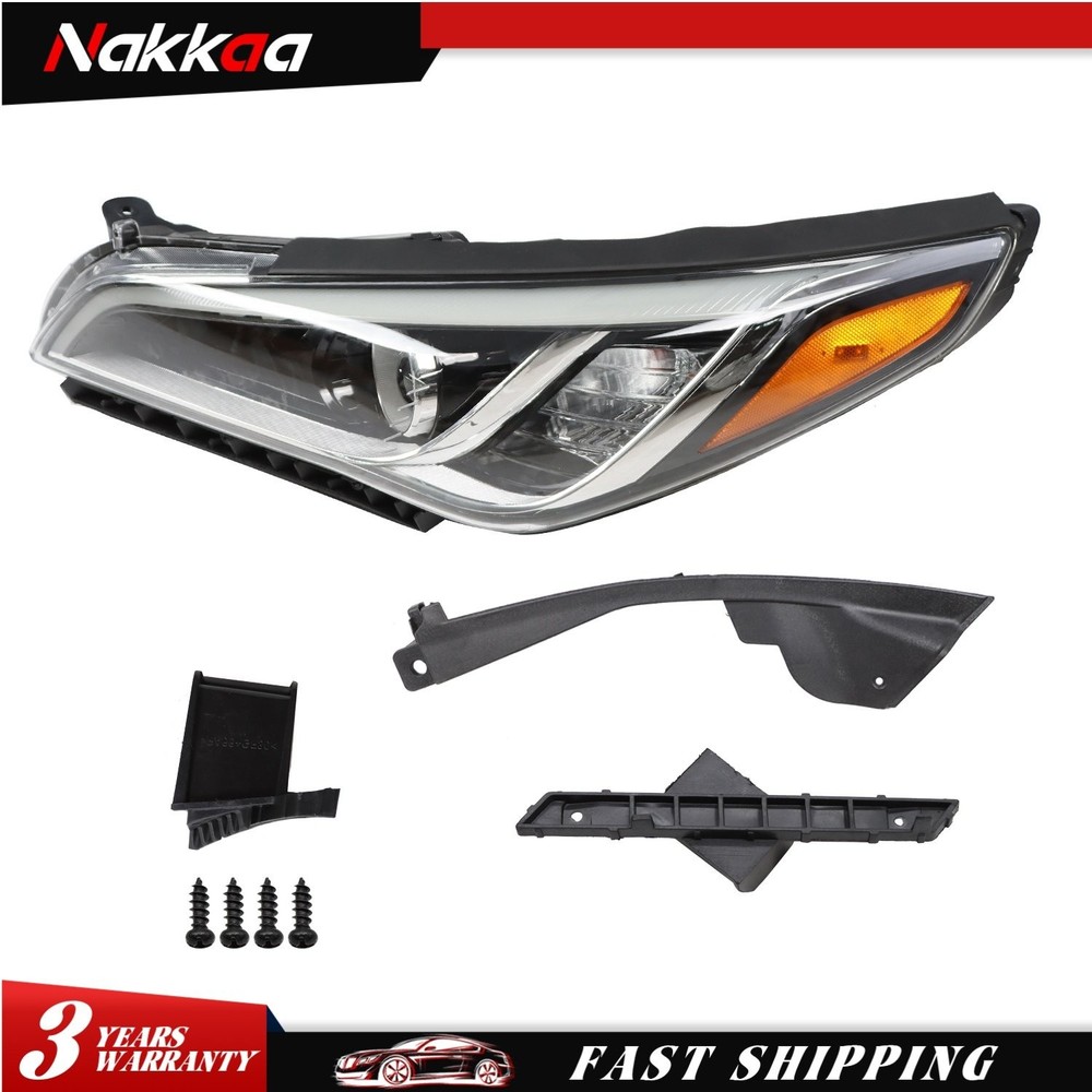 Halogen Headlight For 2015 2016 2017 Hyundai Sonata Left Driver Side 92101C2000