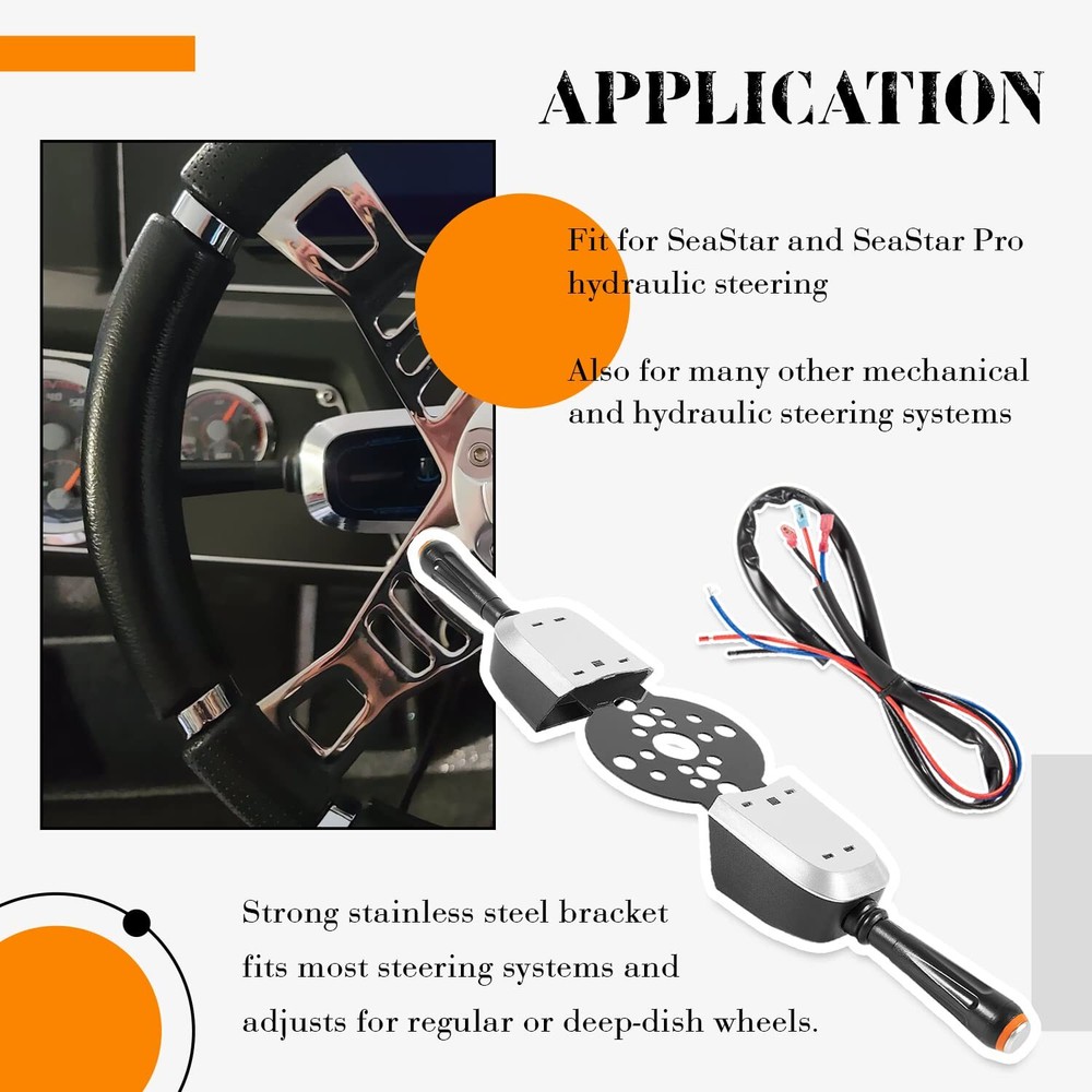 PT2000-1P Bezel Control Switch Dua Blinker Trim/Jack Plate for Seastar Hydraulic