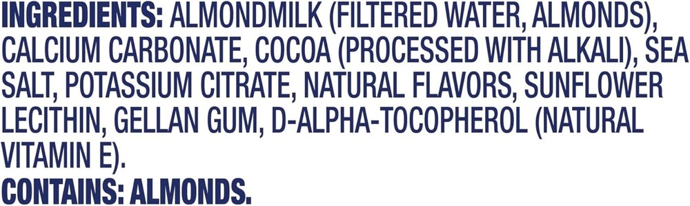 Dairy Almondmilk, Unsweetened Chocolate