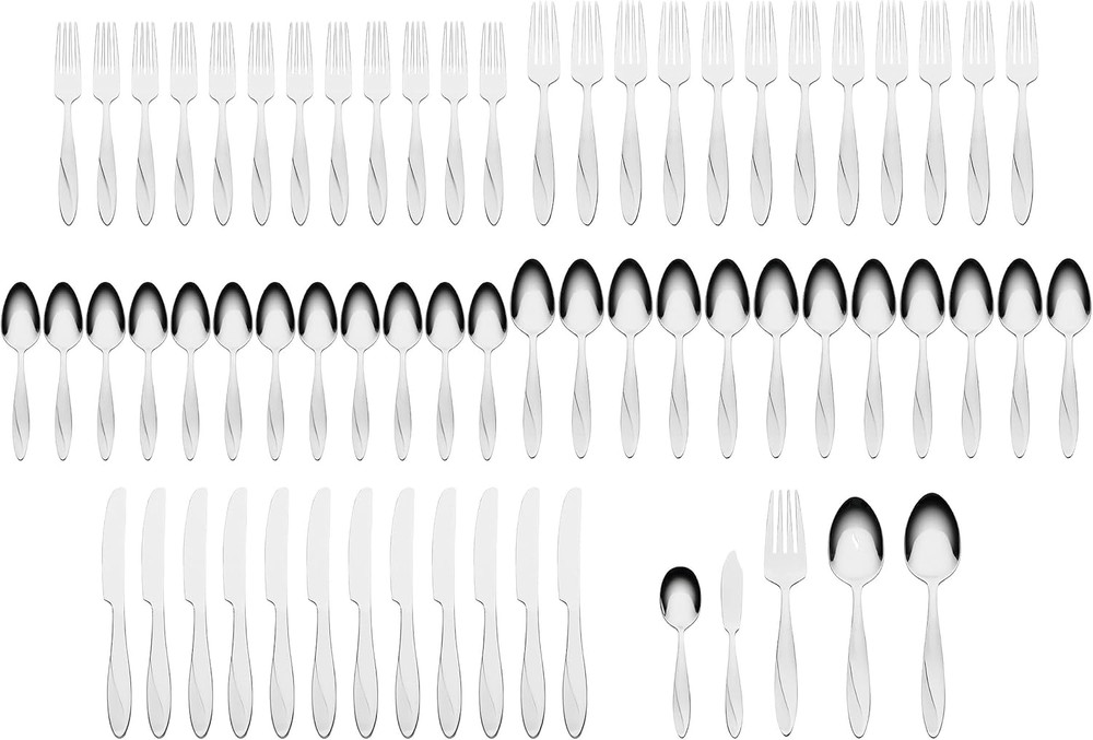H021065AL20 Simmer 65 Piece Flatware Set