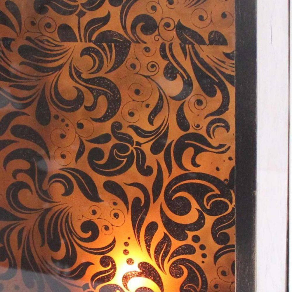 Brown Metal Candle Tray Single-Pack