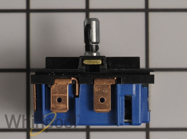 New Genuine OEM Whirlpool Range Dual Surface Element Control Switch WPW10434452