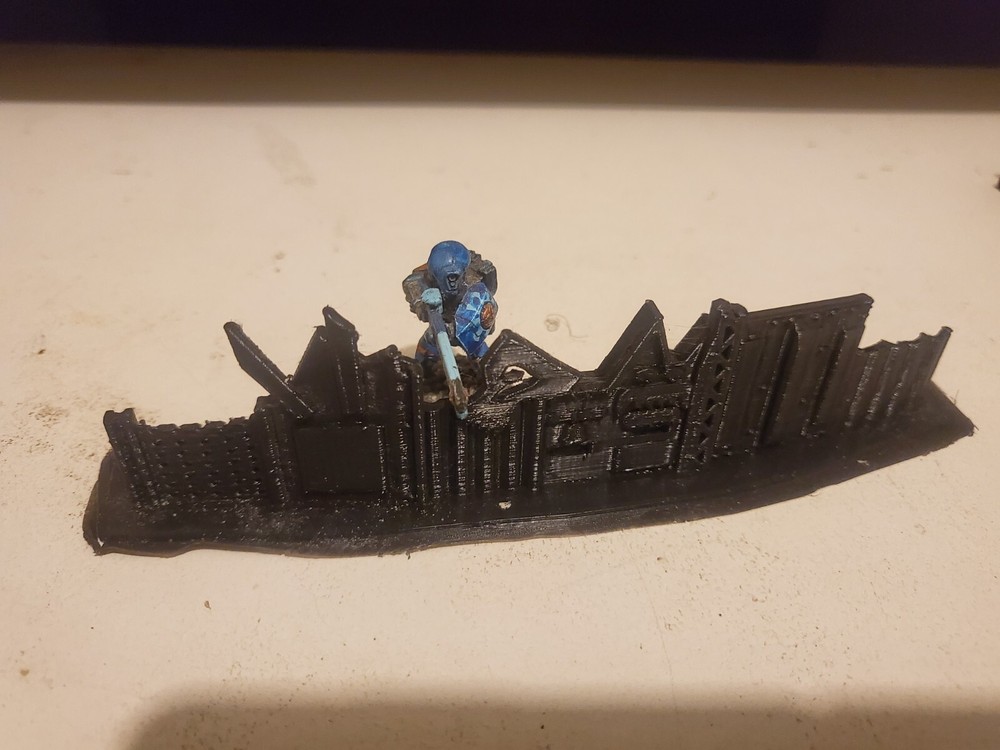 Wargaming scatter terrain scrap defense