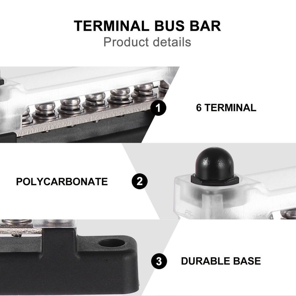 Power Distribution Terminal Travel Essentials Connecting Blocks