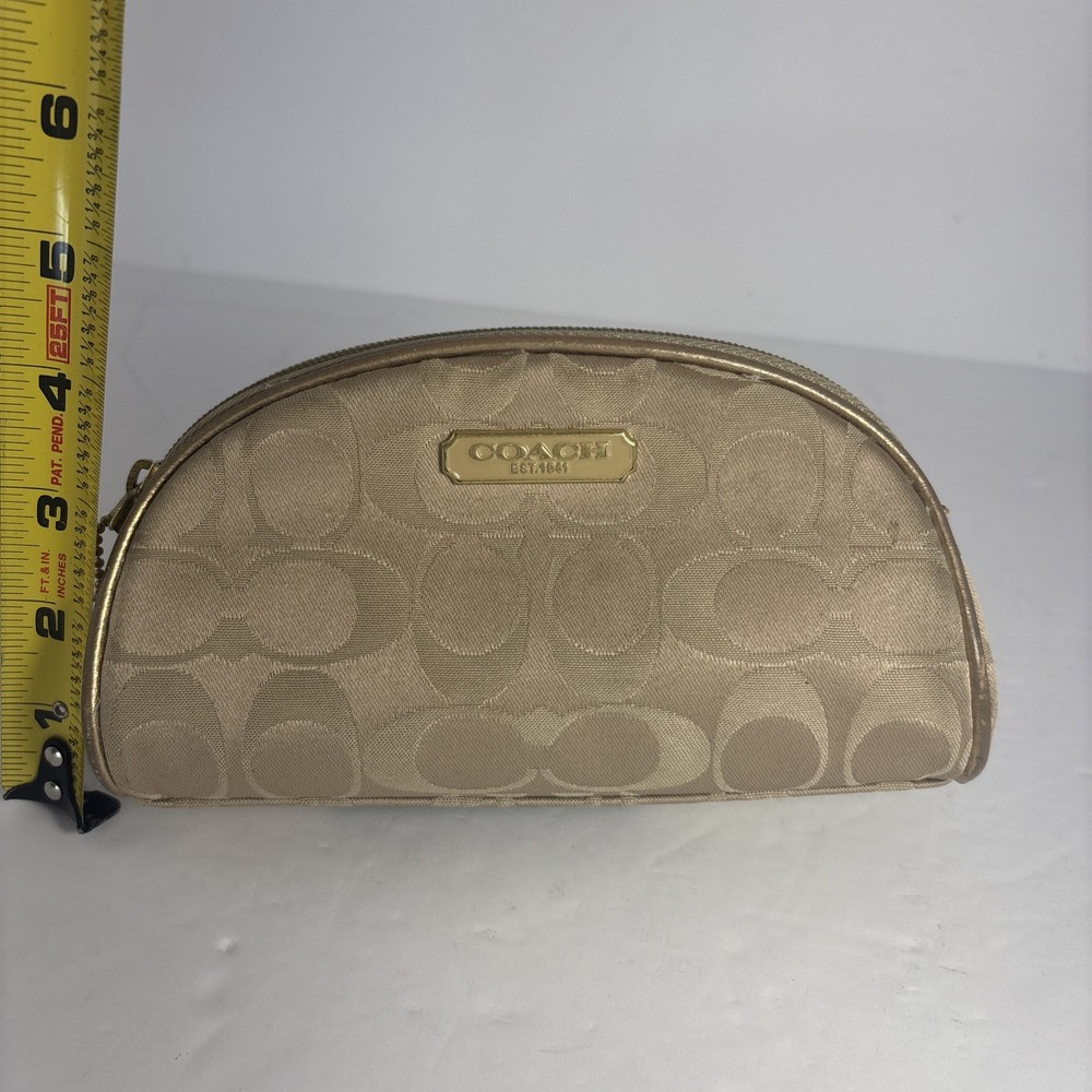 Limited Edition Coach Cosmetic Dome Bag