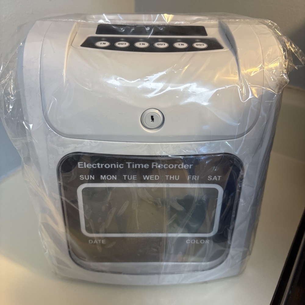 Electronic Time Recorder Time Clock NEW