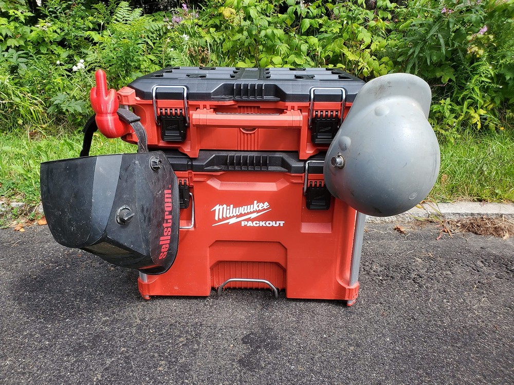 Accessory for Milwaukee packout Tool Box (Hand..) red