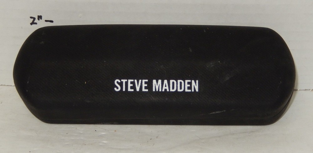 Steve Madden Black Sunglasses Eyeglasses Case