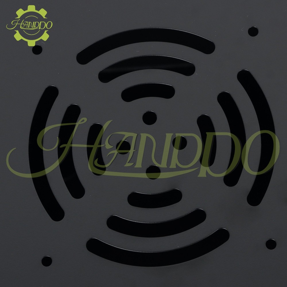 9U Wall Mount IT Data Network Server Rack Cabinet Enclosure 15.5" Depth Black