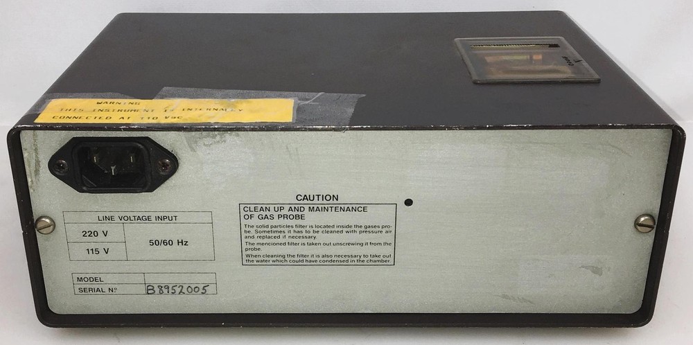 Westinghouse PCA-612 Portable Combustion Analyzer