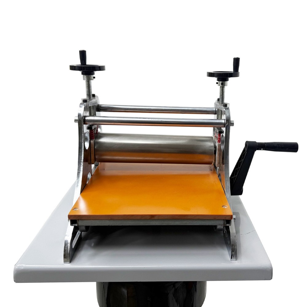 Printmaking Machine,Sculpture Turntable & Printmaking Press Combo Set 360° Rotat