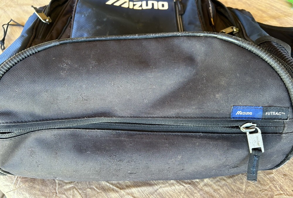 Mizuno Futsac Backpack Organizer Bat Pack Series Blue And Black