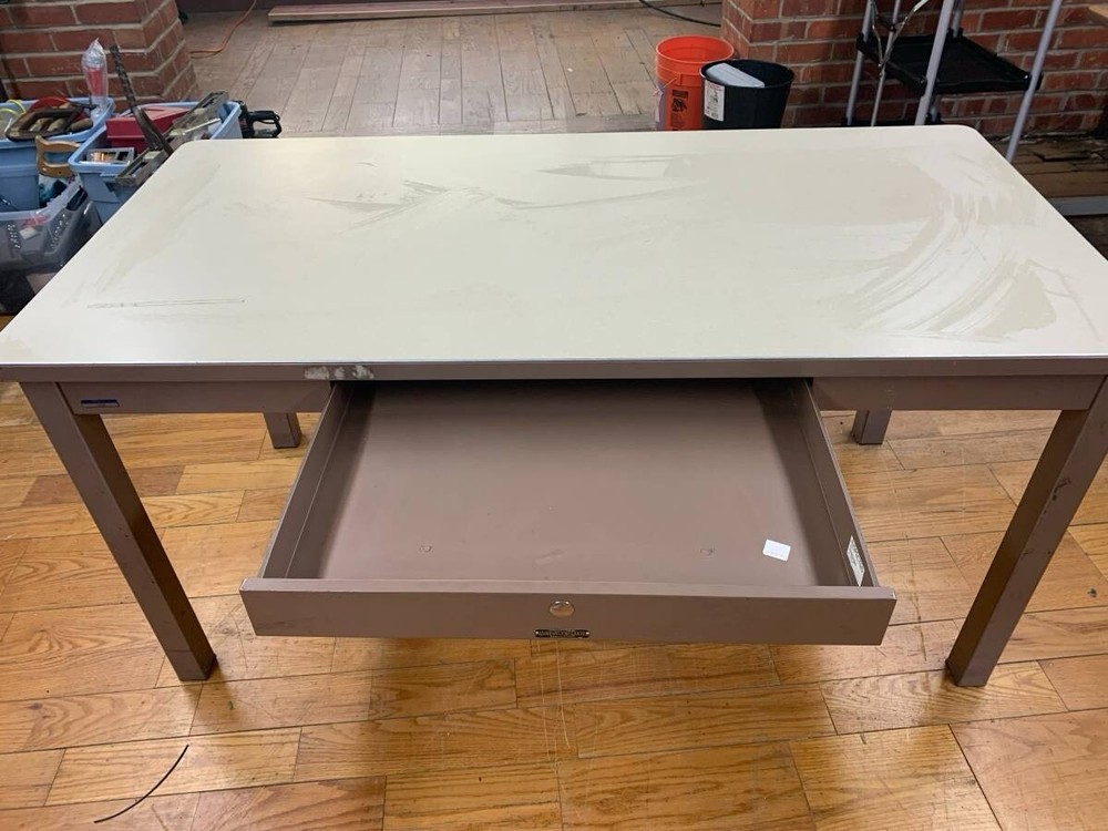 Vintage McDowell And Craig Tanker Desk Table