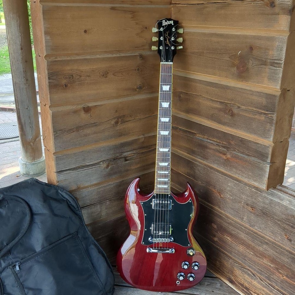 Burny Super Grade Guitar Case Safe Packing!