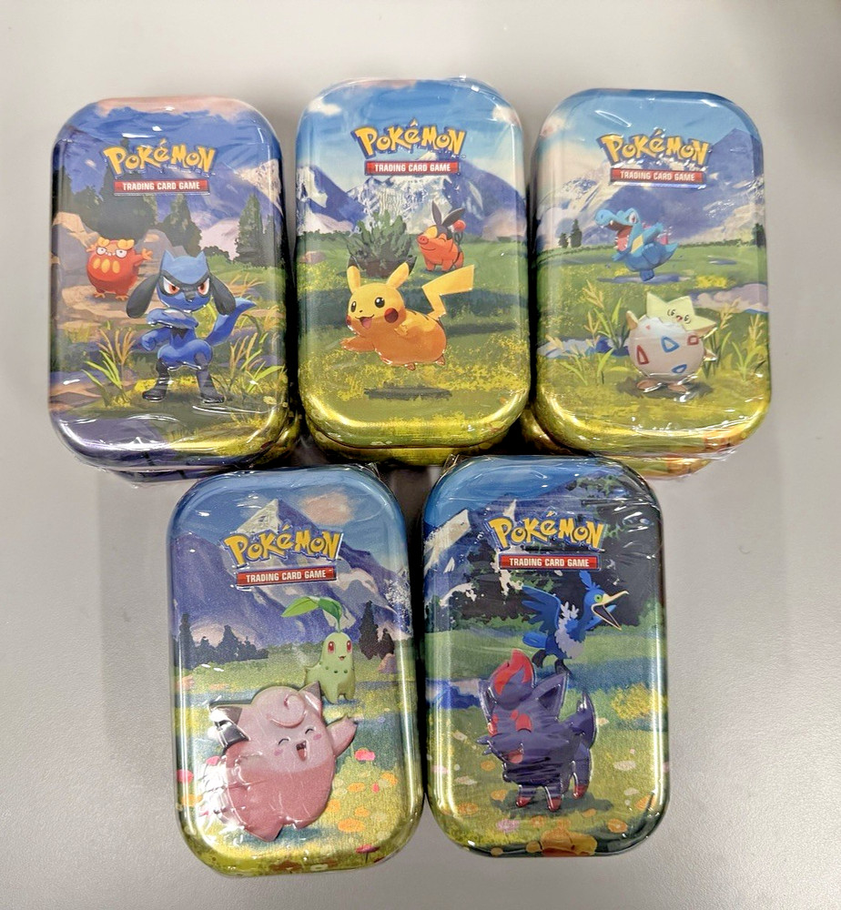 Pokemon TCG:  Mega Evolution - Ascended Heroes Mini Tins Different Art Sets