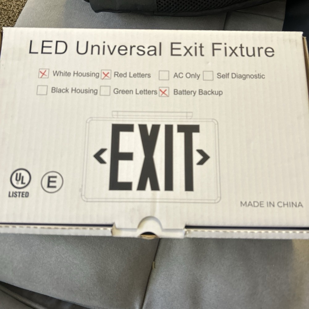 Orbit ESBL-R LED Exit Sign