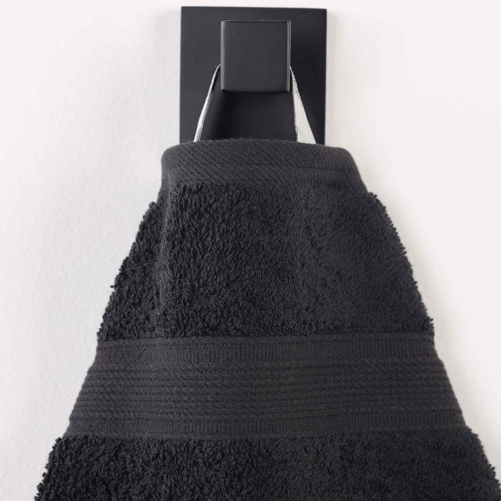 Oregon 100% Organic Cotton Thick Plush Medium Weight Solid 9-Piece Towel Set
