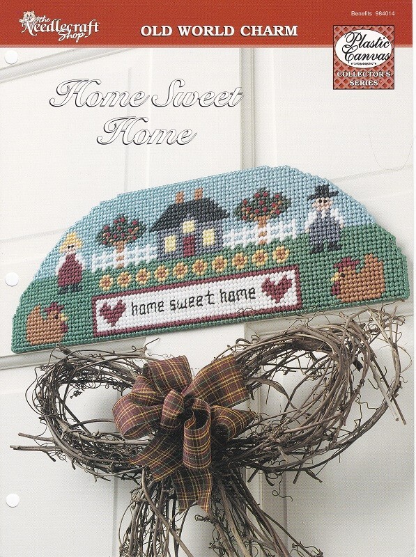 Needlecraft Shop HOME SWEET HOME Plastic Canvas Pattern