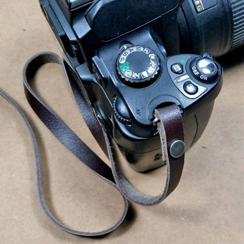 Genuine Leather Handmade Binocular DC Camera Shoulder Neck Case Strap Sling NEW