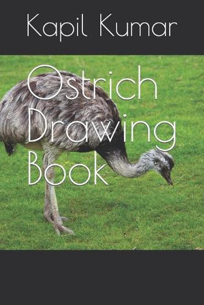 Ostrich Drawing Book