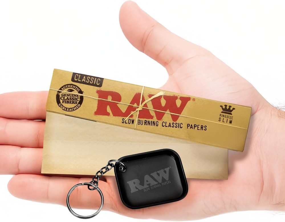 RAW Classic King Size Slim Rolling Paper | 6 Pack | 192 Papers