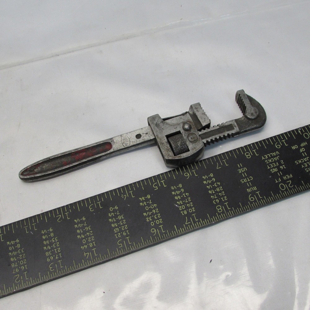 Lot (3) Vintage Pipe Wrenches 8"/ 8"/ 10" GERMANY