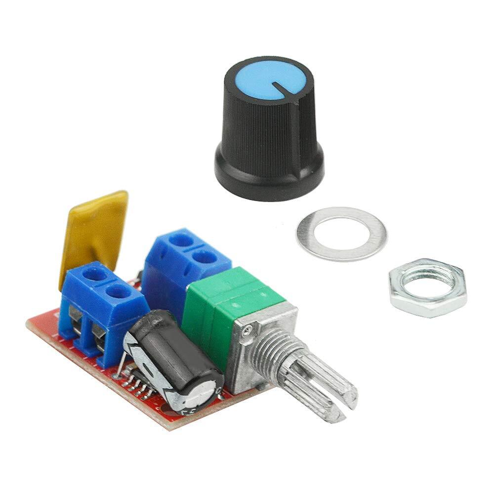 3 PCS DC Motor Speed Controller 3V 6V 12V 24V 35V 5A Speed Control Switch Min...