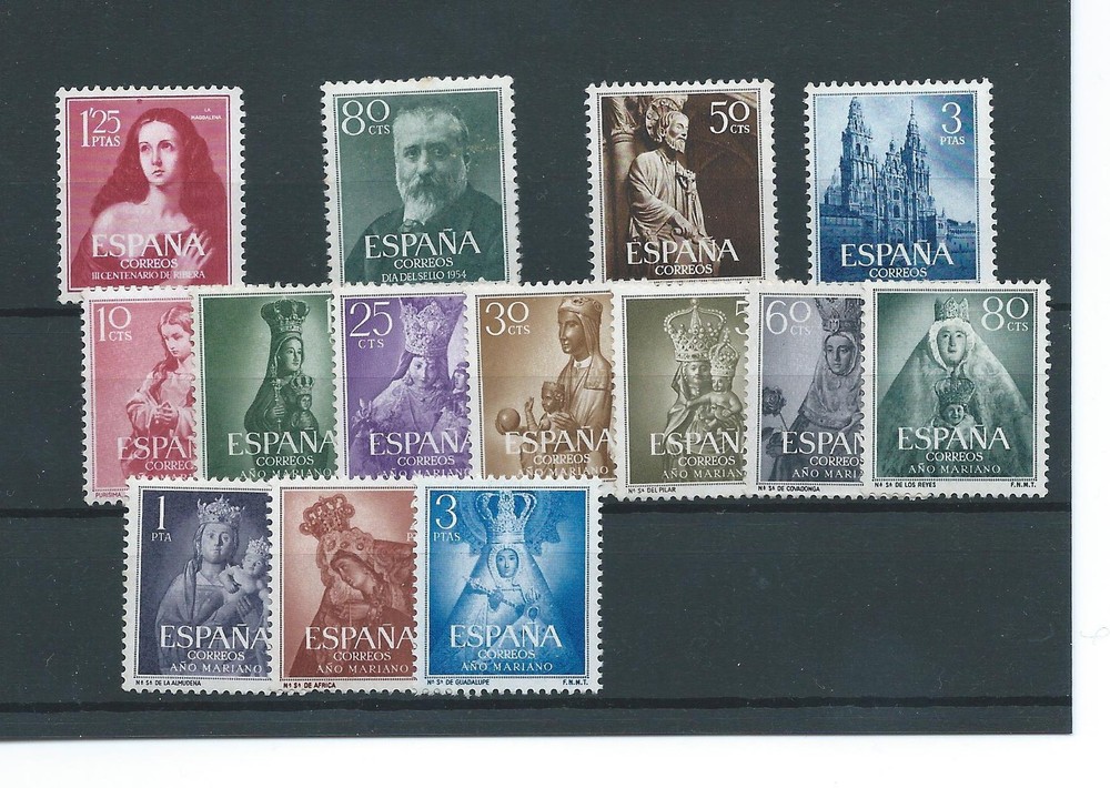 YEAR COMPLETE SPAIN 1954 NEW