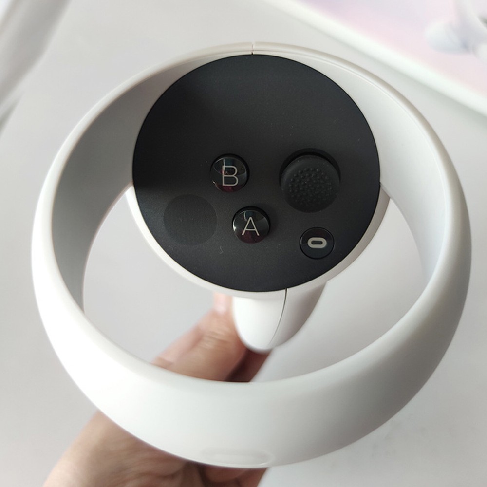 Silicone Handle Protective Caps Sleeve Cover for /// Quest 2 VR Controller