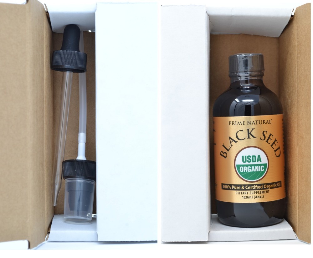 Organic Black Seed Oil 4oz | Cold Pressed Unrefined USDA Certified