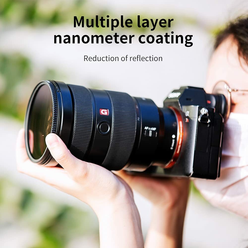 K&F Concept 52MM CPL Filter Circular Polarizing Filter Polarized MRC Slim Filter